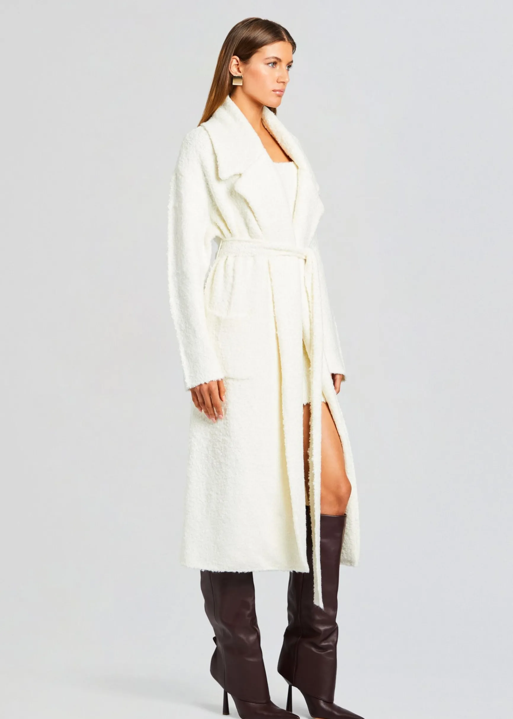 athena_boucle_robe_2.webp Tops*Retrofete Athena Boucle Robe Winter White