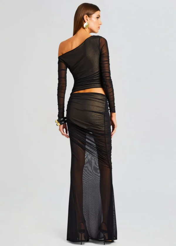 Guest Of*Retrofete Aura Dress Black/Nude
