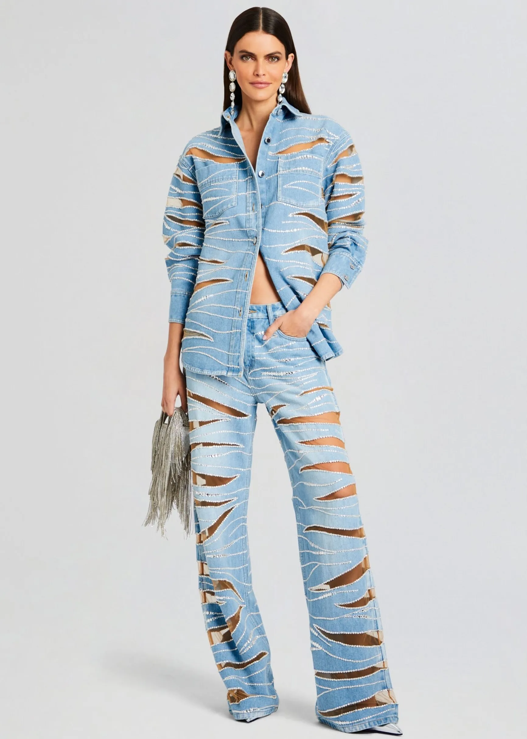 avani_embellished_denim_s_4.webp Subtle Shimmer*Retrofete Avani Embellished Denim Shirt Bondi