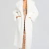 Rehearsal Dinner*Retrofete Averie Faux Fur Coat White