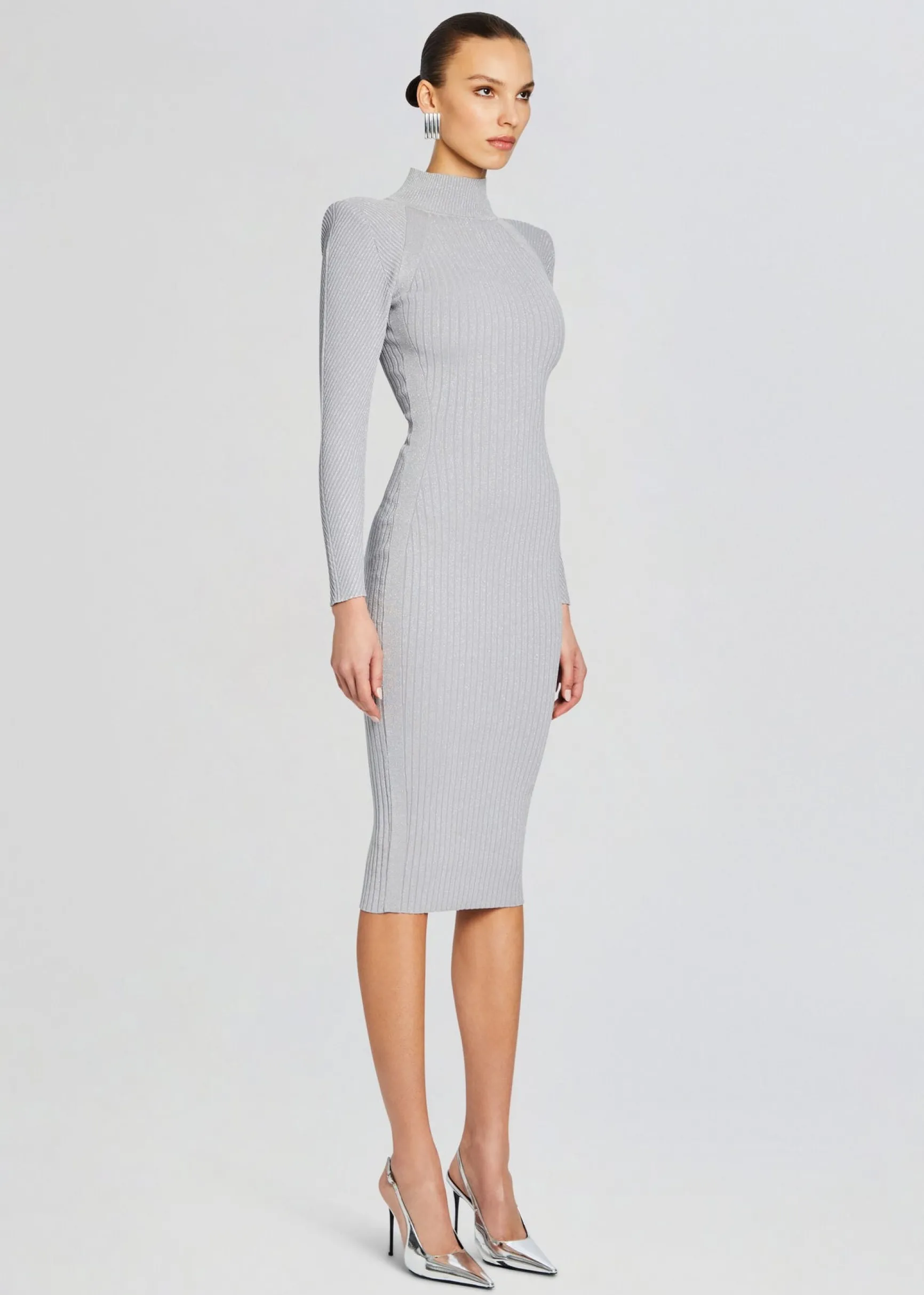 aylin_rib_knit_dress_2-14.webp Dresses*Retrofete Aylin Rib Knit Dress Silver Grey