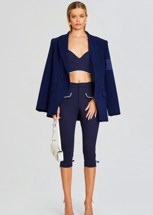 Coming Soon*Retrofete Basil Capri Pant Navy