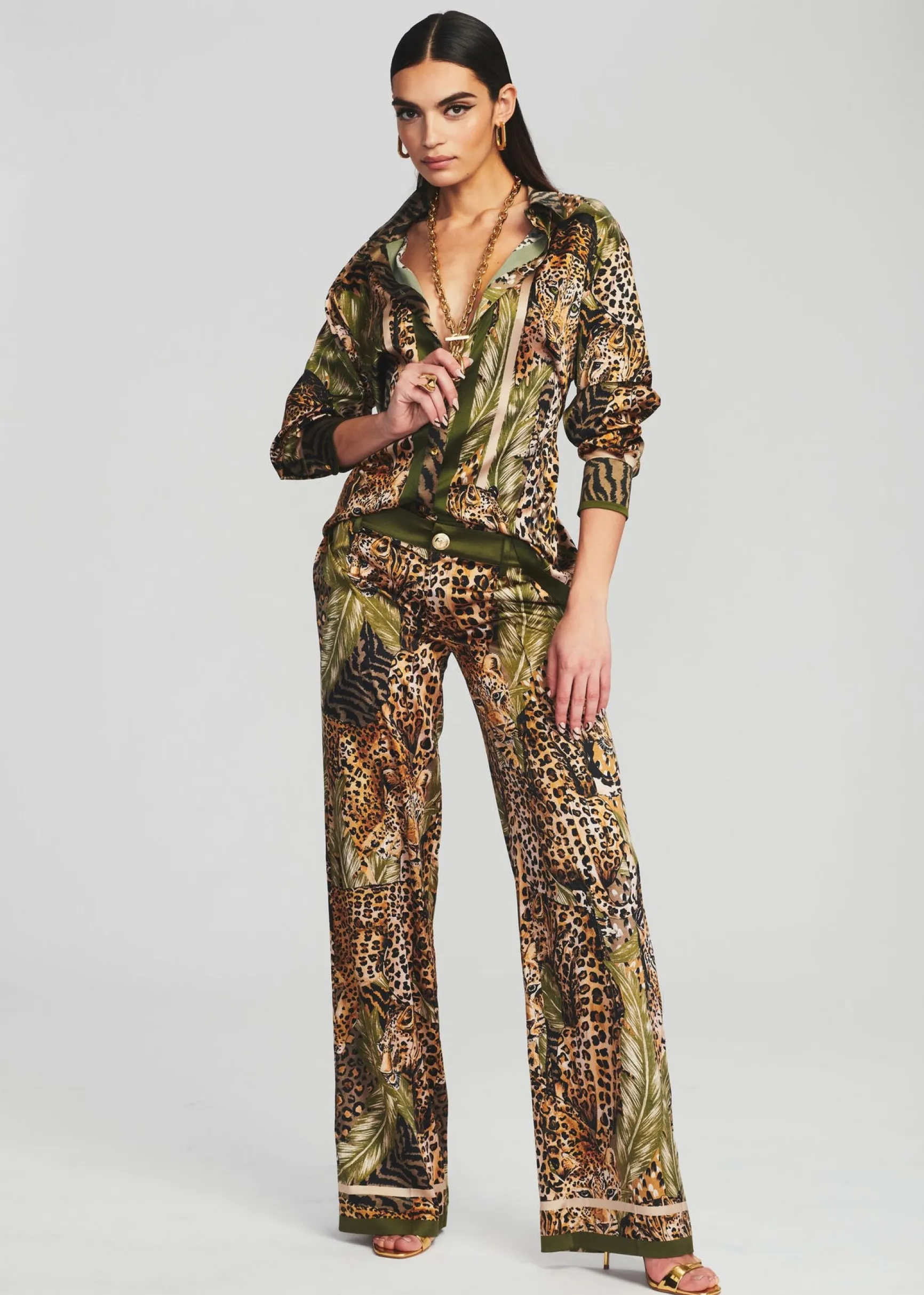 baxter_silk_pant_1.webp Final Sale*Retrofete Baxter Silk Pant Jungle Leopard