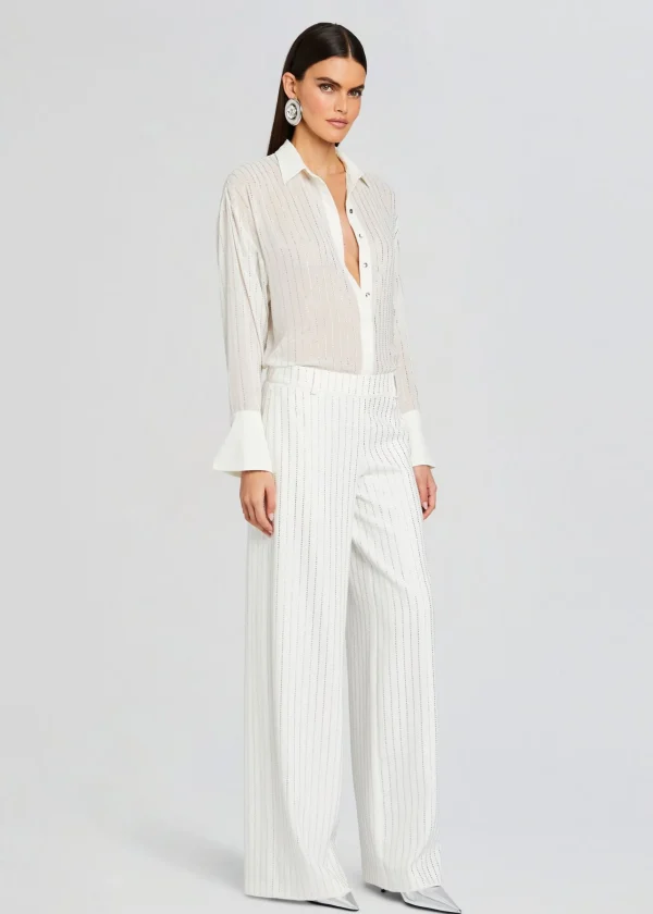 Resort '24*Retrofete Baylor Embellished Pant White