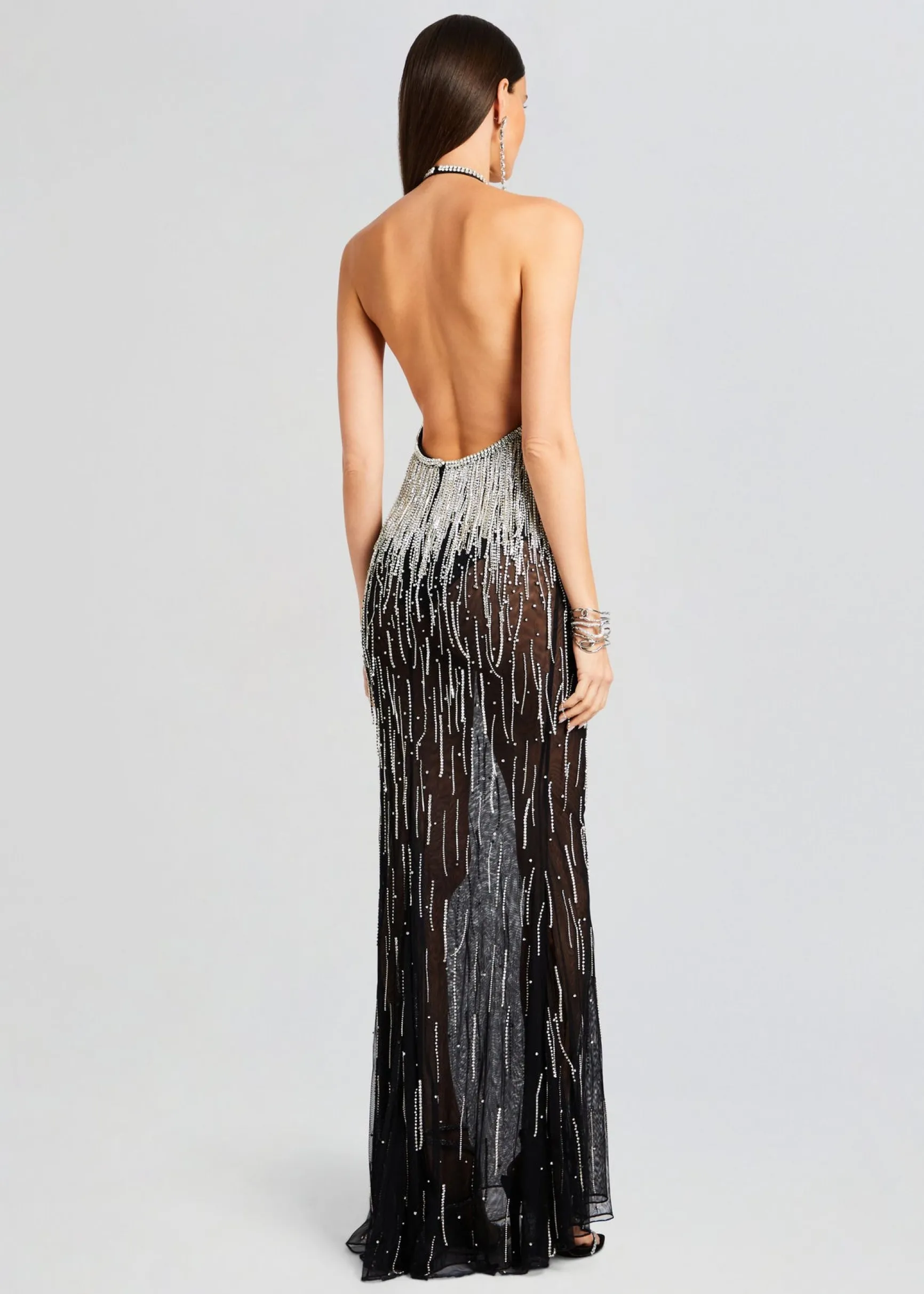 belle_embellished_fringe__3-2.webp RETROFÊTE*Retrofete Belle Embellished Fringe Dress Black/Silver