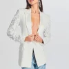 Rehearsal Dinner*Retrofete Bentley Blazer White