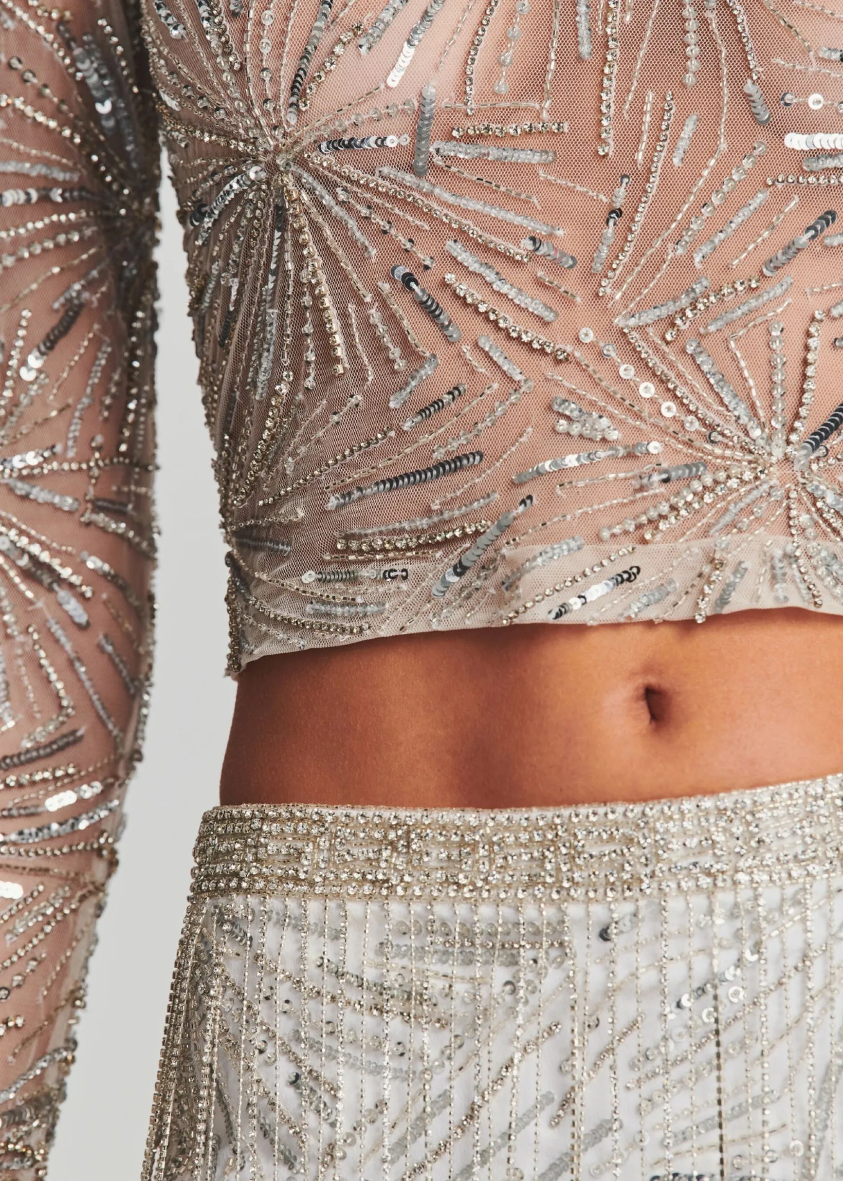 bessie_sequin_top_1.webp Bachelorette Party*Retrofete Bessie Sequin Top Silver/White
