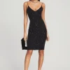 Guest Of*Retrofete Billie Sequin Dress Black
