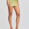 Swim*Retrofete Billy Skirt Green Illusion
