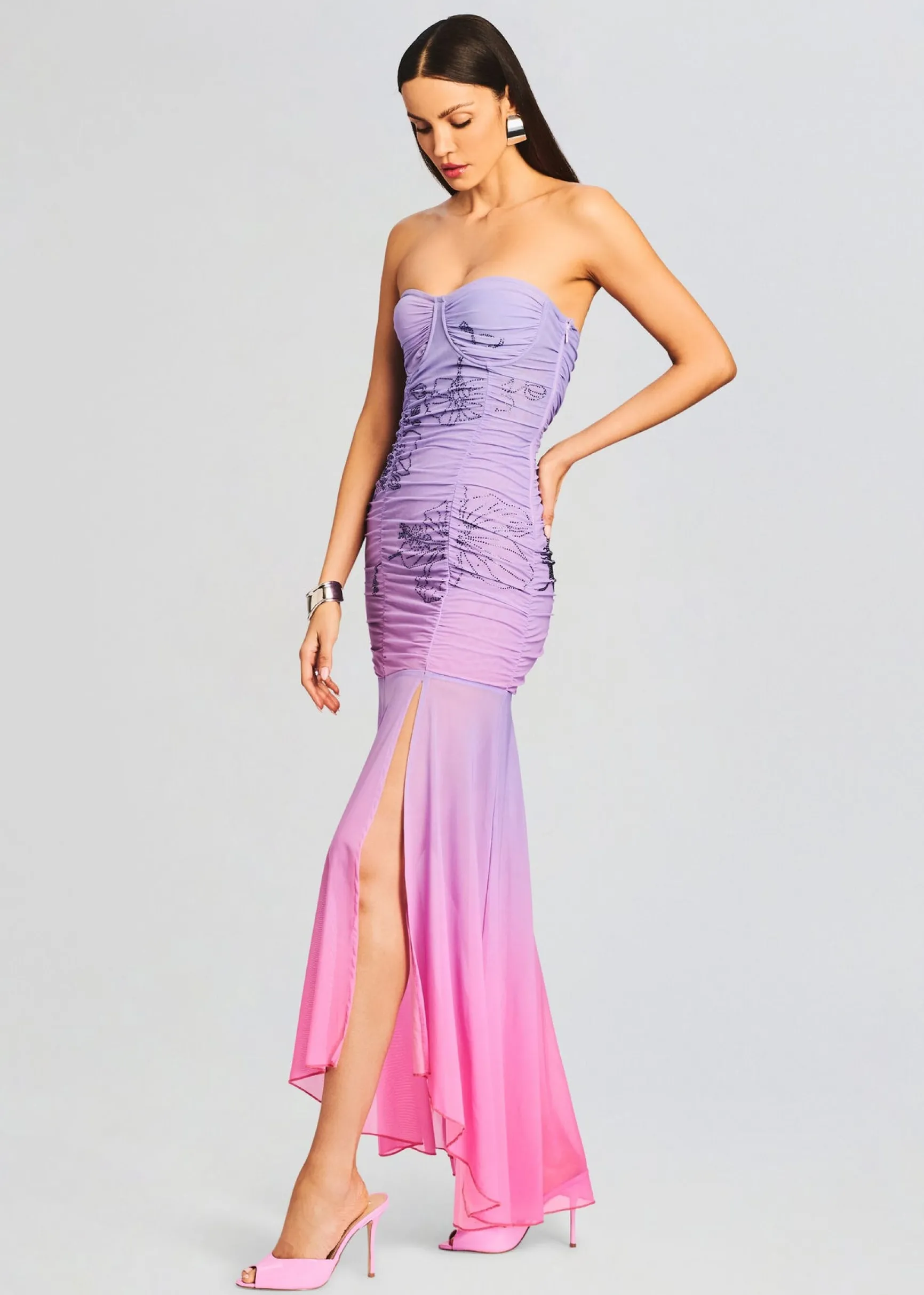 blake_long_dress_2-1.webp Guest Of*Retrofete Blake Long Dress Pink and Purple