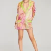 Dresses*Retrofete Blake Silk Blazer Tropical Palm
