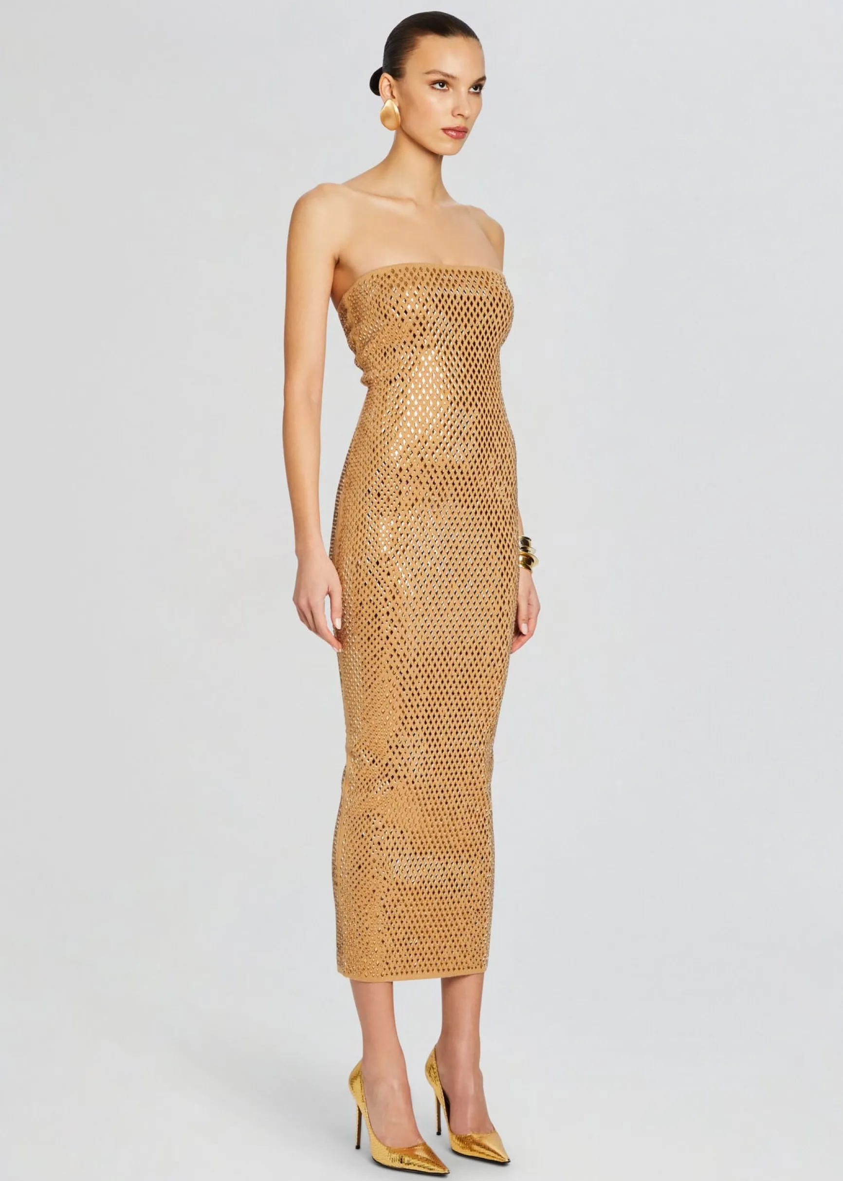 boa_embellished_knit_dres_2-1.webp RETROFÊTE*Retrofete Boa Embellished Knit Dress Iridescent Gold