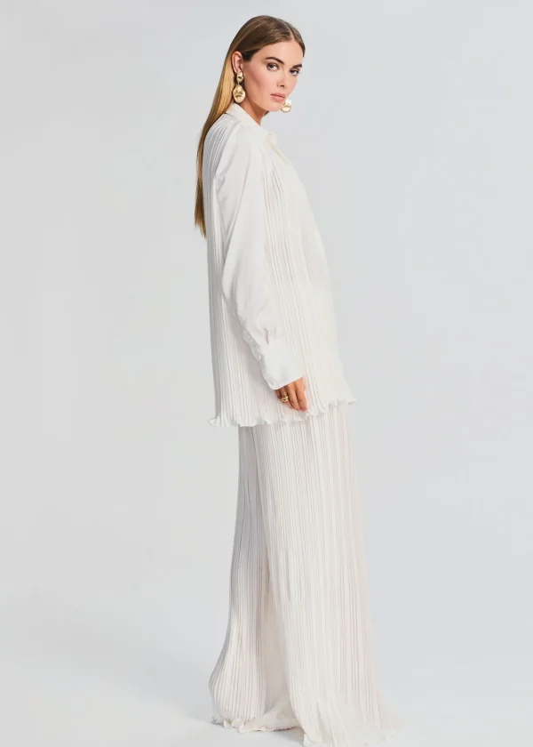 Business Chic*Retrofete Bree Shirt White