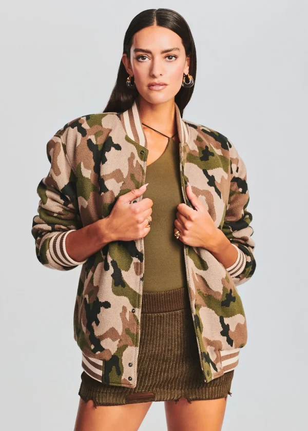 Outerwear*Retrofete Bryan Bomber Jacket Camo