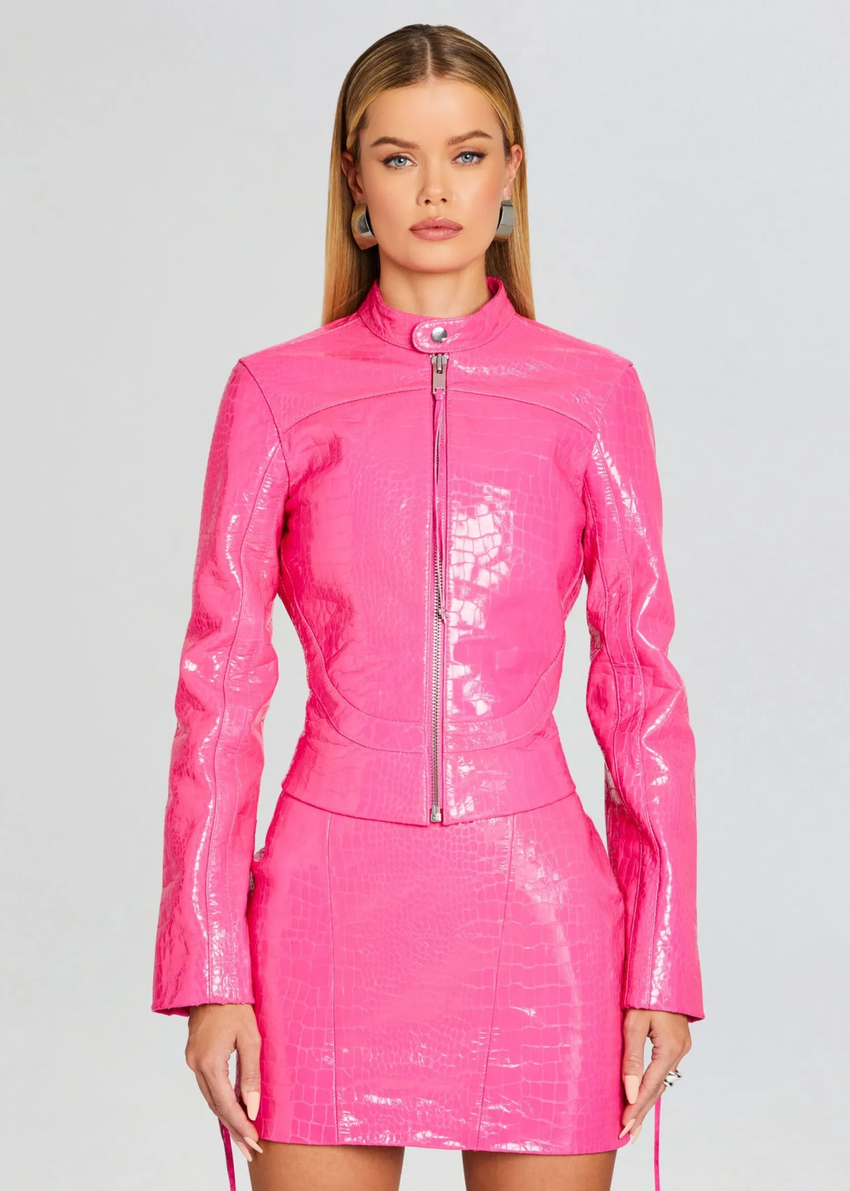 brynn_leather_jacket_0-1.webp Resort '24*Retrofete Brynn Leather Jacket Paradise Pink
