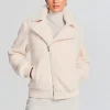 Jackets*Retrofete Caleb Teddy Jacket Cream