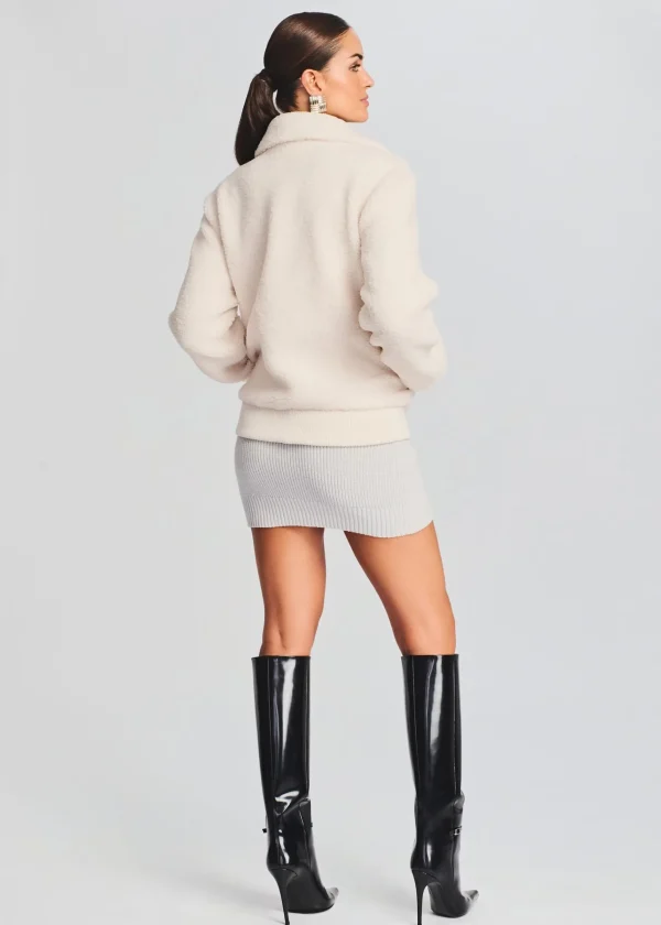 Outerwear*Retrofete Caleb Teddy Jacket Cream
