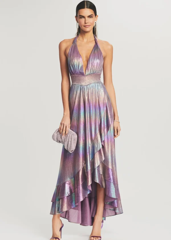 RETROFÊTE*Retrofete Calico Dress Lilac Aurora