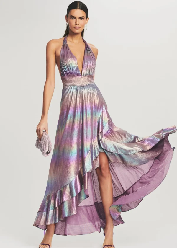 RETROFÊTE*Retrofete Calico Dress Lilac Aurora