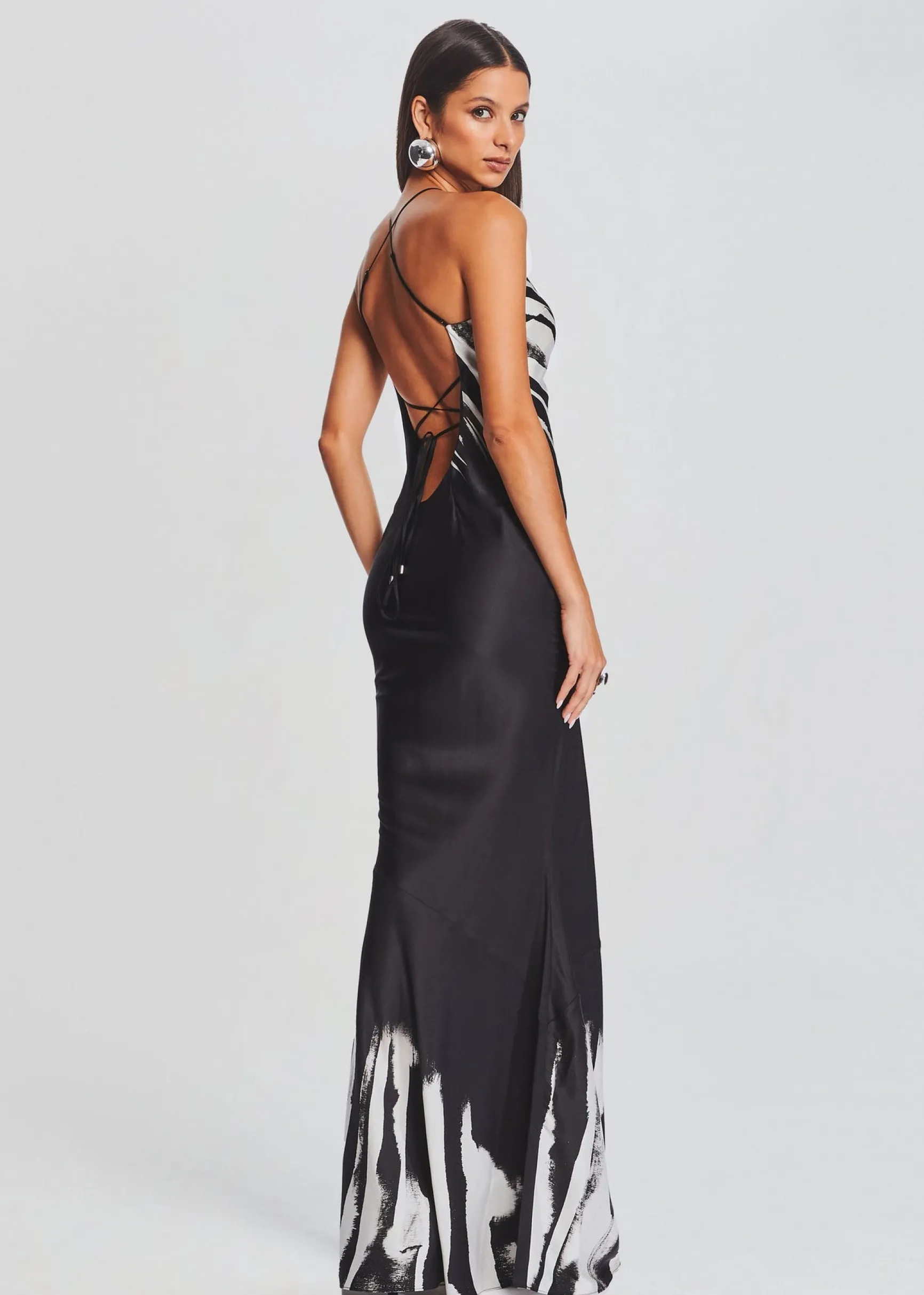 cami_silk_dress_3-2.webp Dresses*Retrofete Cami Silk Dress Zebra Ink Ombre