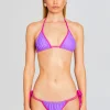 Trending*Retrofete Camila Bikini Top Purple