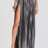 Guest Of*Retrofete Camrie Skirt Gunmetal