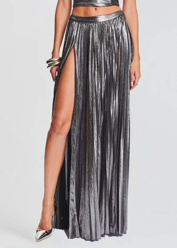 Guest Of*Retrofete Camrie Skirt Gunmetal