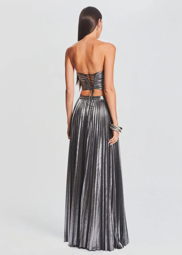 Guest Of*Retrofete Camrie Skirt Gunmetal