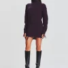 Mini*Retrofete Capala Sweater Dress Eggplant