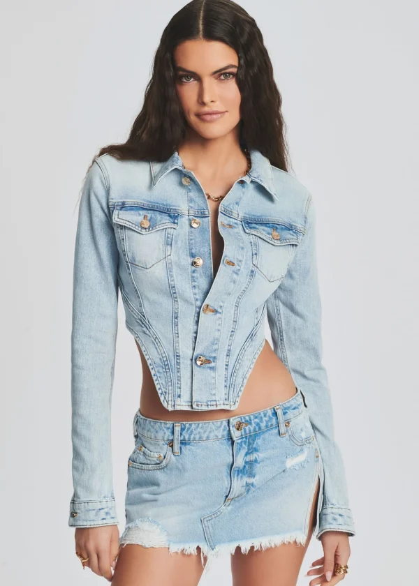 Jackets*Retrofete Carolina Denim Jacket Skylight
