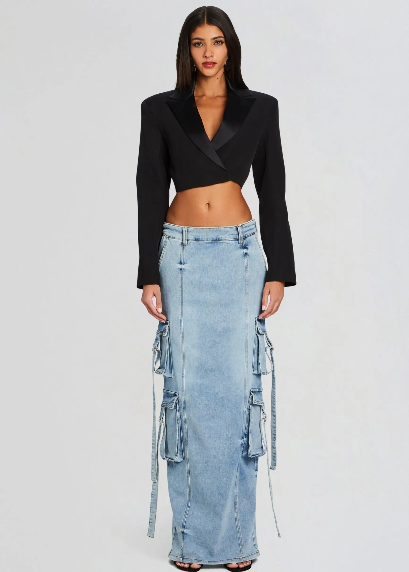 cerise_cargo_denim_skirt_4.webp RETROFÊTE*Retrofete Cerise Cargo Denim Skirt Vintage Celeste