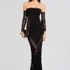 Sheer Bliss*Retrofete Chandler Dress Black