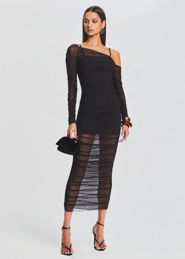 Sheer Bliss*Retrofete Chantae Dress Black