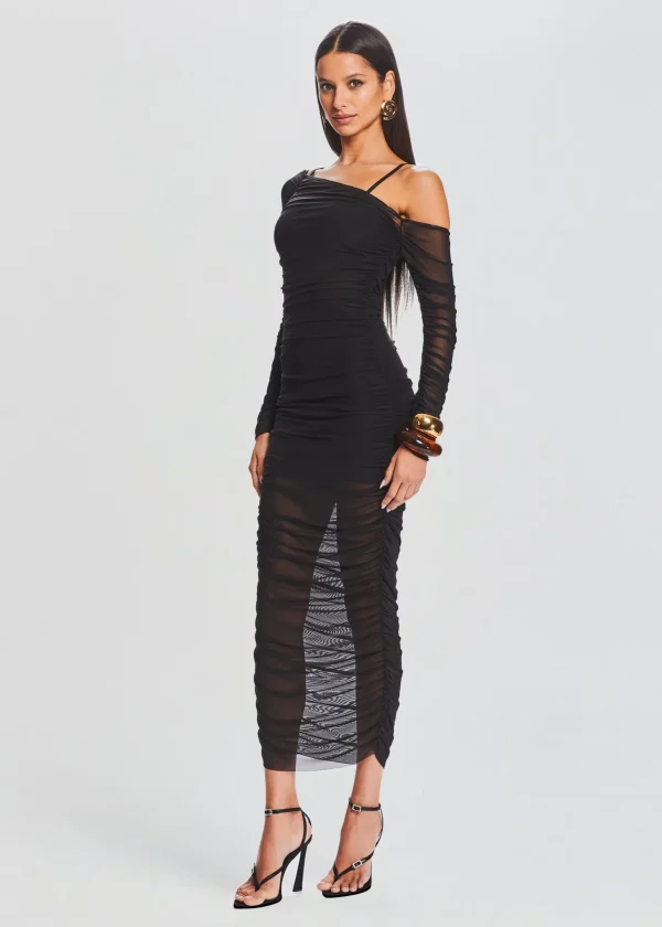 Sheer Bliss*Retrofete Chantae Dress Black