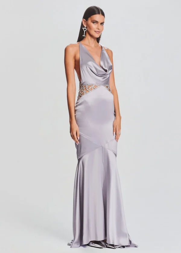 Dresses*Retrofete Chantelle Dress Mink Grey