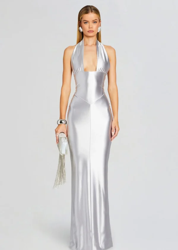 RETROFÊTE*Retrofete Charity Dress Silver