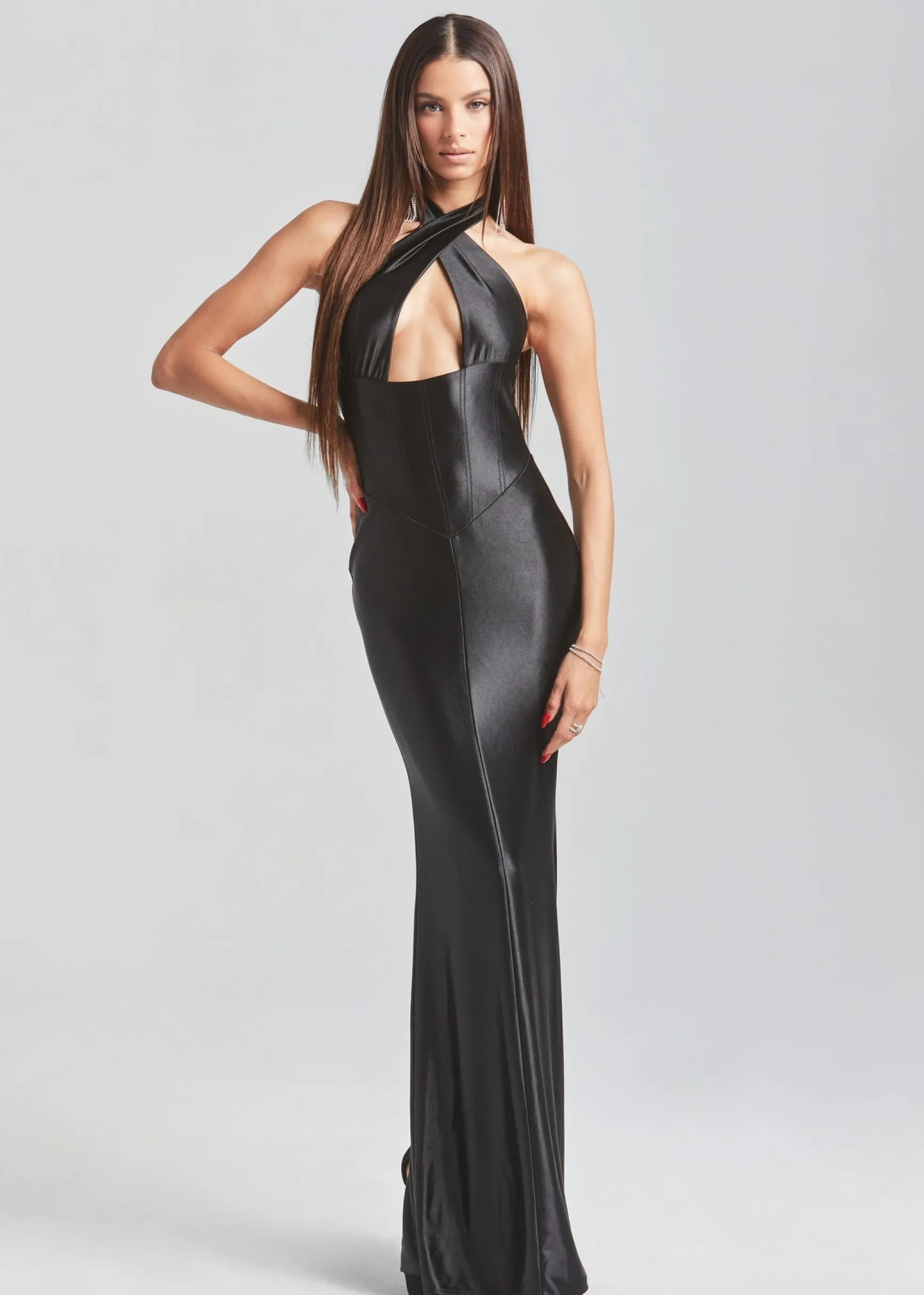 charity_dress_0.webp Subtle Shimmer*Retrofete Charity Dress Black
