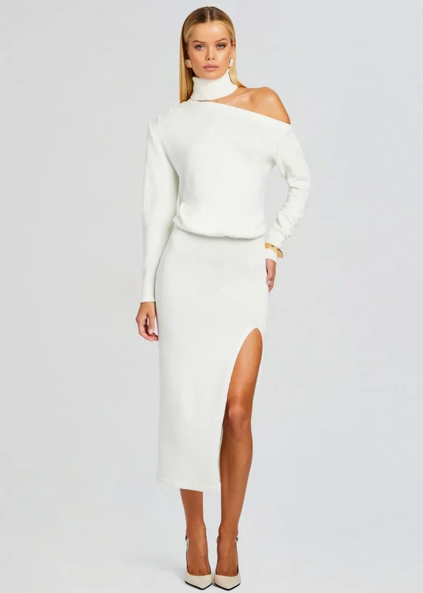 Midi*Retrofete Charlotte Dress White