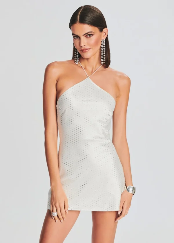 RETROFÊTE*Retrofete Charmaine Dress White/Silver