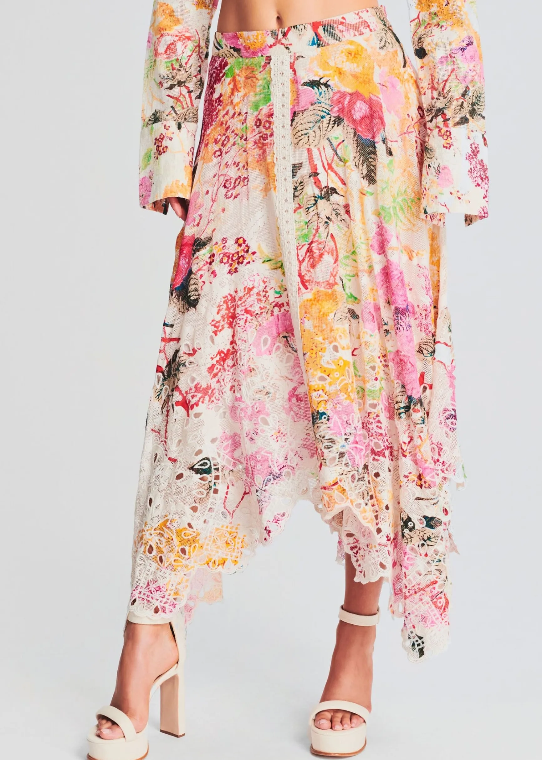 charu_long_skirt_0.webp Honeymoon Looks*Retrofete Charu Long Skirt MULTICOLOR
