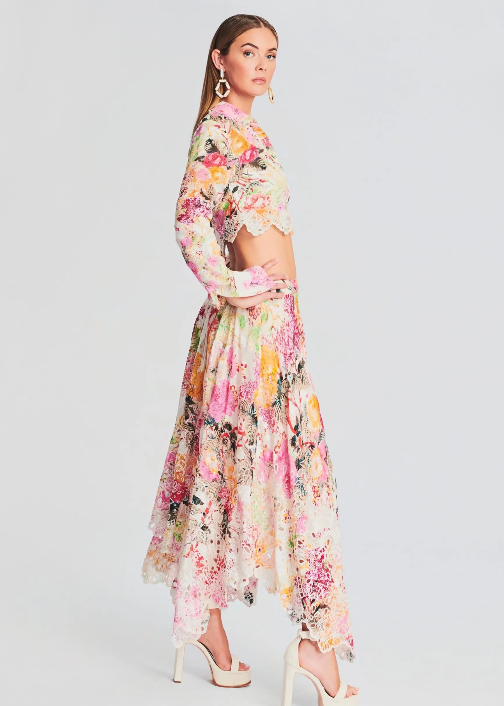 charu_long_skirt_2.webp Honeymoon Looks*Retrofete Charu Long Skirt MULTICOLOR