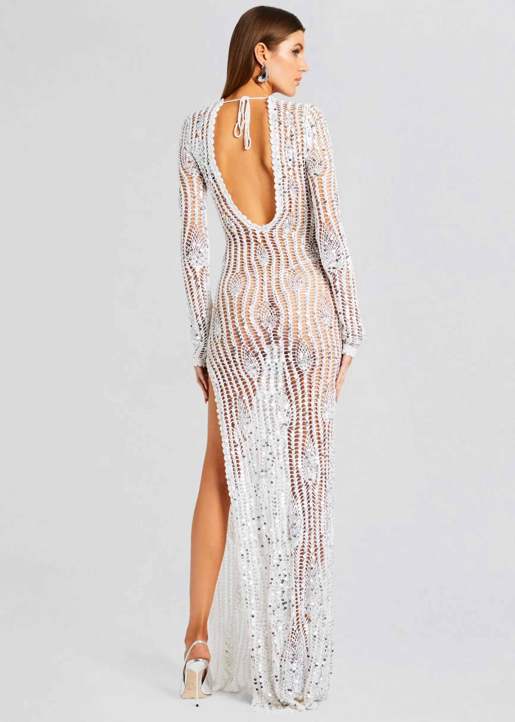 cherri_sequin_crochet_dre_3-7.webp Spring Knits*Retrofete Cherri Sequin Crochet Dress White