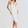 Midi*Retrofete Cheryl Dress White