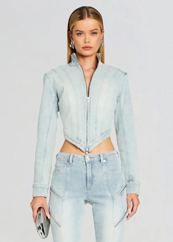 Jackets*Retrofete Chrissy Denim Jacket Skylight