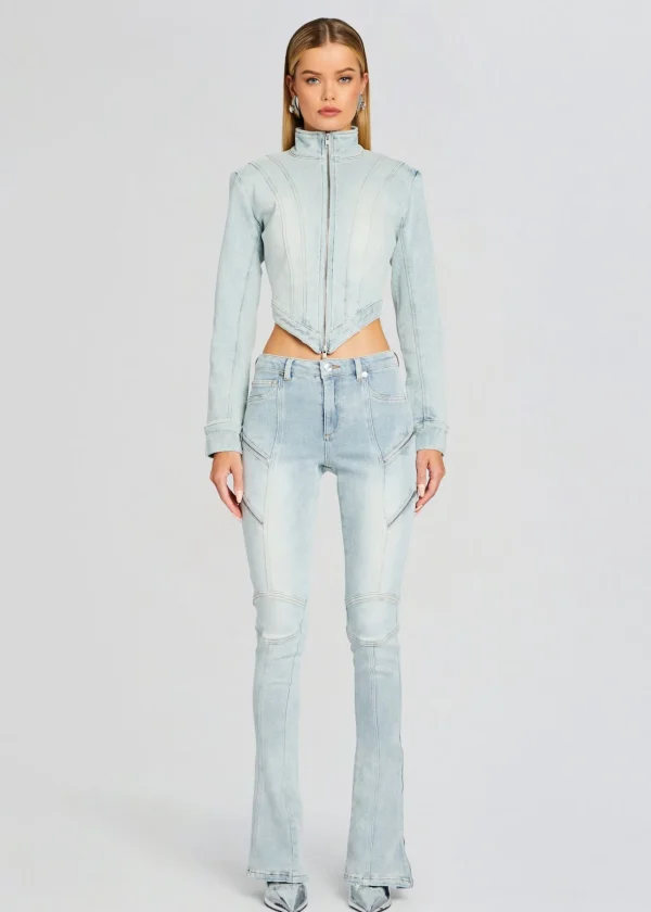 Resort '24*Retrofete Chrissy Denim Jacket Skylight