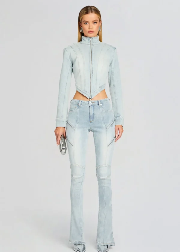 Jackets*Retrofete Chrissy Denim Jacket Skylight