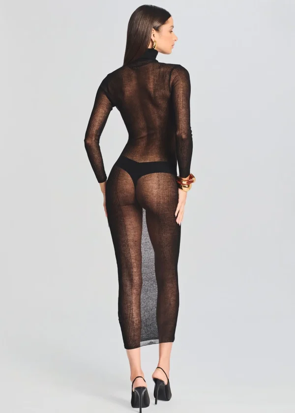 Sheer Bliss*Retrofete Christine Dress Black