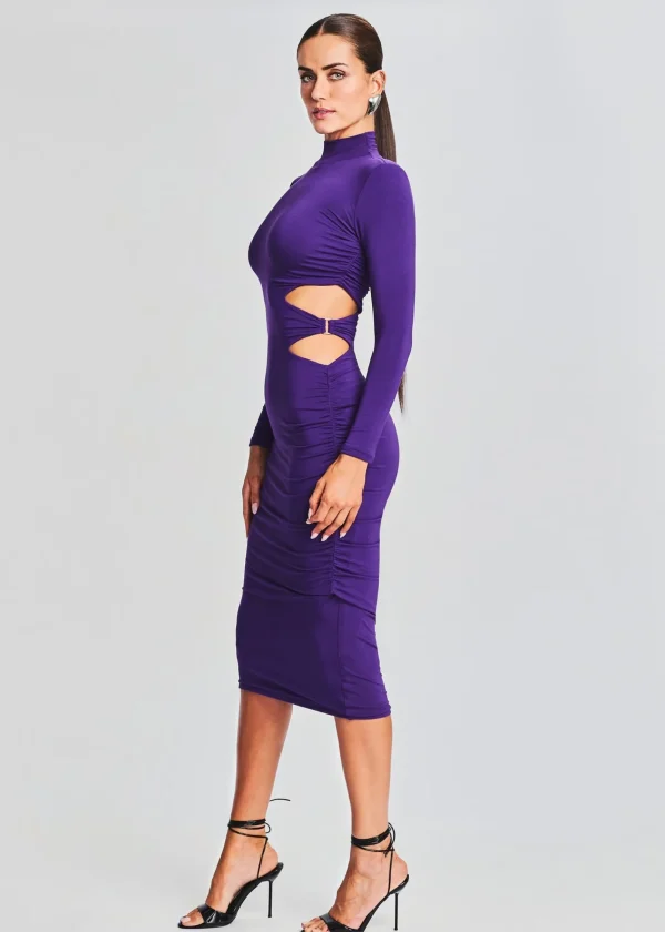 Midi*Retrofete Chroma Dress Violet