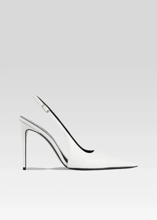 Coming Soon*Retrofete Cindy Slingback Heel White