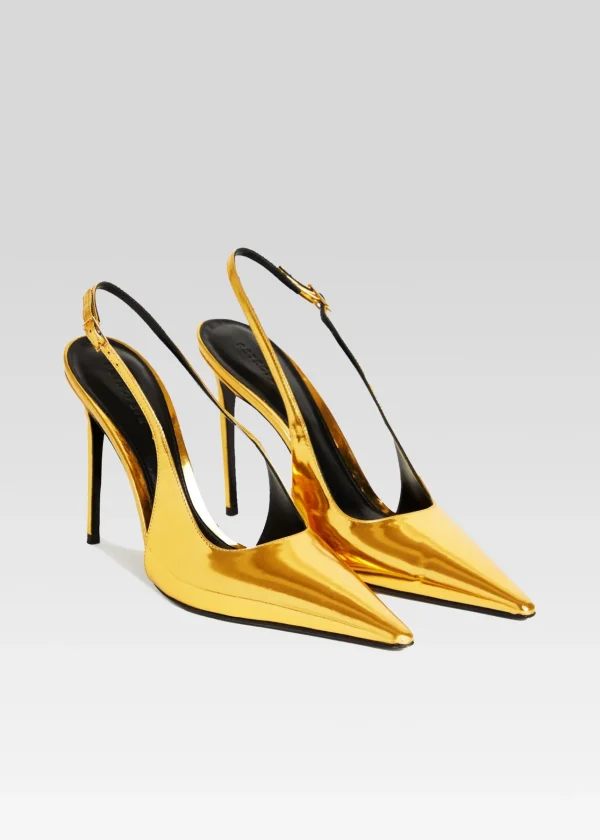 Coming Soon*Retrofete Cindy Slingback Heel Gold